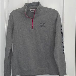 Half zip, vineyard vine sweatshirt